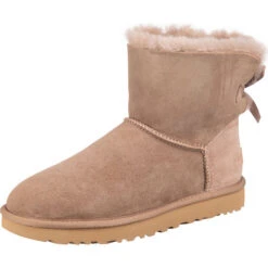 Ugg W Mini Bailey Bow Ii Winterstiefeletten - Braun