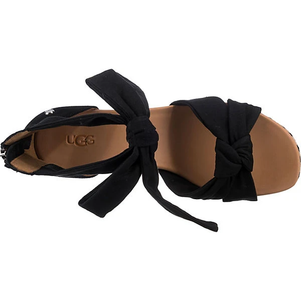 Ugg Yarrow Keilsandaletten - Schwarz 8 Ugg Yarrow Keilsandaletten - Schwarz – Bild 6