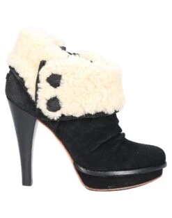 UGG UGG Damen Stiefeletten 1001715 Fellschaft | Stiefelette Schwarz Damen