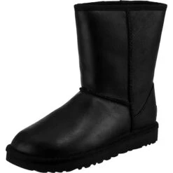 Ugg 14 Ugg 1016559-classic Short Leather Winterstiefel - Schwarz