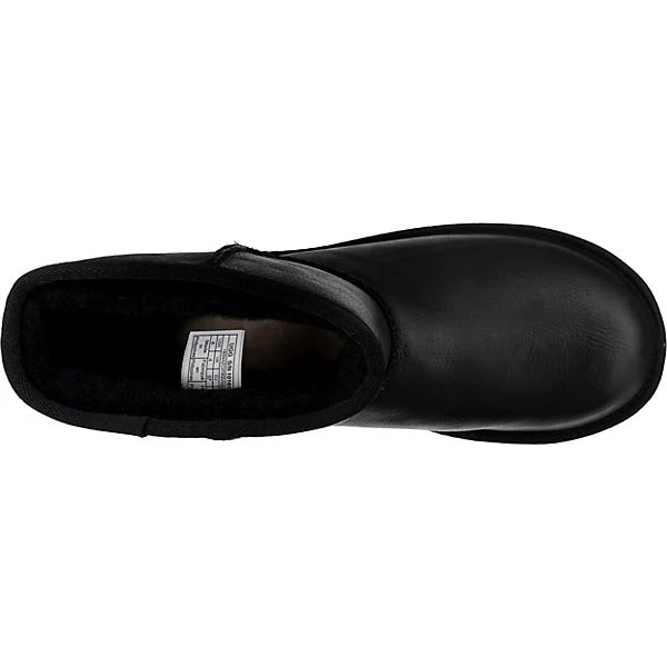 Ugg 1016559-classic Short Leather Winterstiefel - Schwarz 8 Ugg 1016559-classic Short Leather Winterstiefel - Schwarz – Bild 6