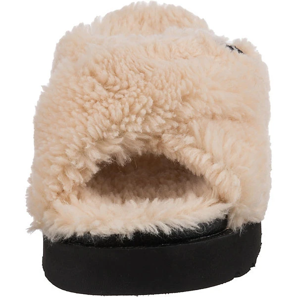 Ugg W Fuzz Sugar Cross Slide Pantoletten - Creme 6 Ugg W Fuzz Sugar Cross Slide Pantoletten - Creme – Bild 4