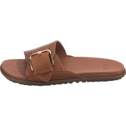 Ugg Solivan Buckle Slide Pantoletten - Cognac -Ugg 23353289 03