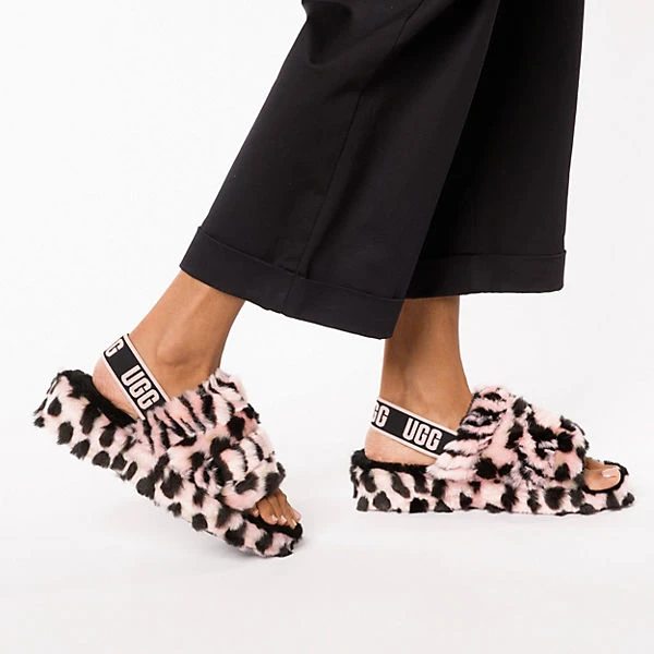 Ugg Fluff Yeah Animalia Hausschuhe - Bunt 4 Ugg Fluff Yeah Animalia Hausschuhe - Bunt – Bild 2