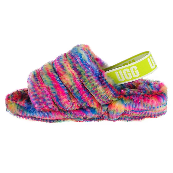 Ugg Hausschuhe Fluff Yeah Pixelate 1125007-WHT Hausschuhe - Mehrfarbig 4 Ugg Hausschuhe Fluff Yeah Pixelate 1125007-WHT Hausschuhe - Mehrfarbig – Bild 2