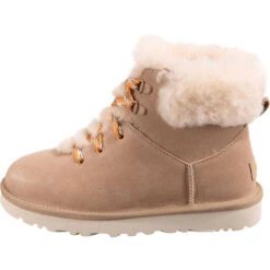 Ugg W Classic Mini Alpine Lace Winterstiefeletten - Sand 11 Ugg W Classic Mini Alpine Lace Winterstiefeletten - Sand -Ugg 26293312 03