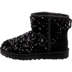Ugg W Classic Mini Chunky Sequin Winterstiefeletten - Schwarz 11 Ugg W Classic Mini Chunky Sequin Winterstiefeletten - Schwarz -Ugg 26293316 03