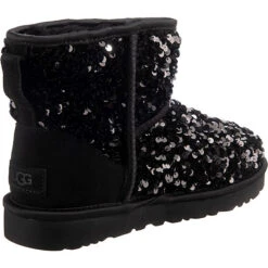 Ugg W Classic Mini Chunky Sequin Winterstiefeletten - Schwarz 13 Ugg W Classic Mini Chunky Sequin Winterstiefeletten - Schwarz -Ugg 26293316 05