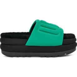 Ugg W Maxi Graphic Slide Pantoletten -Ugg 26293347 03