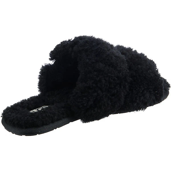 Ugg W Maxi Curly Scuffetta Pantoletten - Schwarz 7 Ugg W Maxi Curly Scuffetta Pantoletten - Schwarz – Bild 5