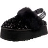 Ugg W Funkette Chunky Sequin Pantoffeln - Schwarz 2 Ugg W Funkette Chunky Sequin Pantoffeln - Schwarz -Ugg 26293361 01