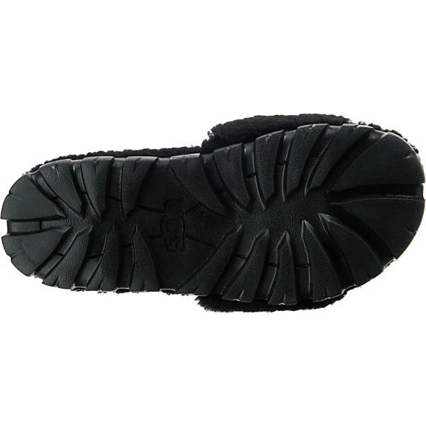 Ugg Cozetta Curly Graphic Pantoletten - Schwarz 9 Ugg Cozetta Curly Graphic Pantoletten - Schwarz – Bild 7