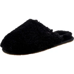 Ugg W Maxi Curly Slide Lammfell-Hausschuhe