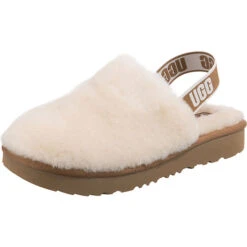 Ugg Hausschuhe FLUFF YEAH CLOG Für Mädchen - Natur