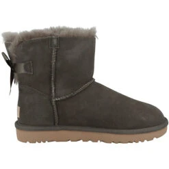 Ugg Australia Mini Bailey Bow II Stiefel Damen Klassische Stiefel - Dunkelgrau 9 Ugg Australia Mini Bailey Bow II Stiefel Damen Klassische Stiefel - Dunkelgrau -Ugg 28794103 03