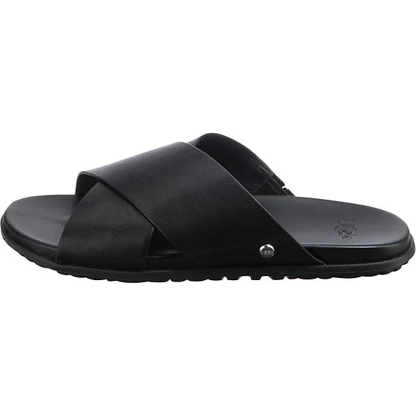 Ugg Solivan Crossband Pantoletten - Schwarz 4 Ugg Solivan Crossband Pantoletten - Schwarz – Bild 2