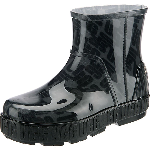 Ugg Drizlita Graphic Monogram Gummistiefel - Schwarz 3 Ugg Drizlita Graphic Monogram Gummistiefel - Schwarz
