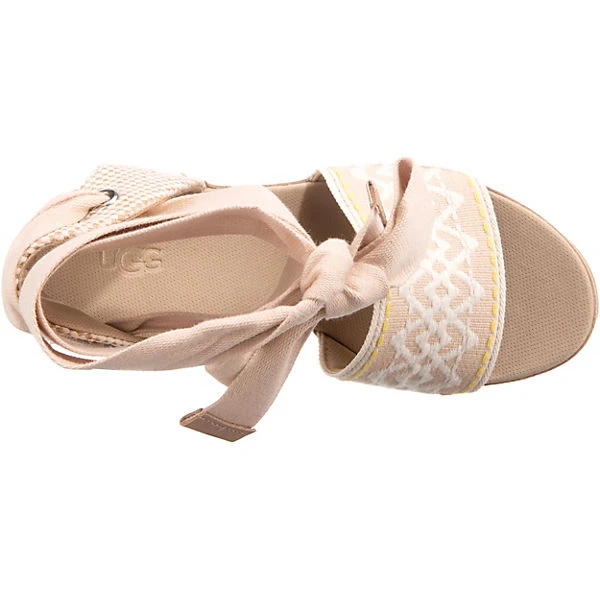 Ugg Abbot Ankle Wrap Keilsandaletten - Sand 7 Ugg Abbot Ankle Wrap Keilsandaletten - Sand – Bild 5