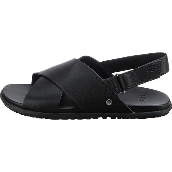 Ugg Solivan Slingback Klassische Sandalen - Schwarz 4 Ugg Solivan Slingback Klassische Sandalen - Schwarz – Bild 2