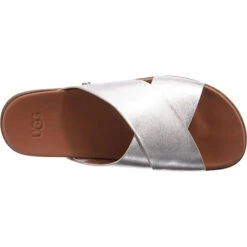 Ugg Solivan Crossband Pantoletten - Silber 12 Ugg Solivan Crossband Pantoletten - Silber -Ugg 28946522 06