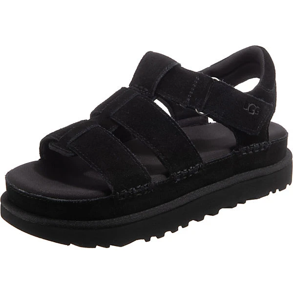 Ugg Goldenstar Strap Klassische Sandalen - Schwarz 3 Ugg Goldenstar Strap Klassische Sandalen - Schwarz