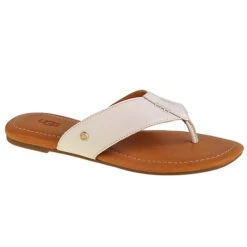 Ugg Flip-Flops W Carey Flip 1142177-JSM Badelatschen - Weiß