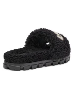 Ugg Hausschuhe "Cozetta Curly Graphic" In Schwarz -Ugg ugg hausschuhe cozetta curly graphic in schwarz 3