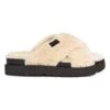 Ugg Hausschuhe "Fuzz Sugar Cross Slide" In Beige 1 Ugg Hausschuhe "Fuzz Sugar Cross Slide" In Beige -Ugg ugg hausschuhe fuzz sugar cross slide in beige