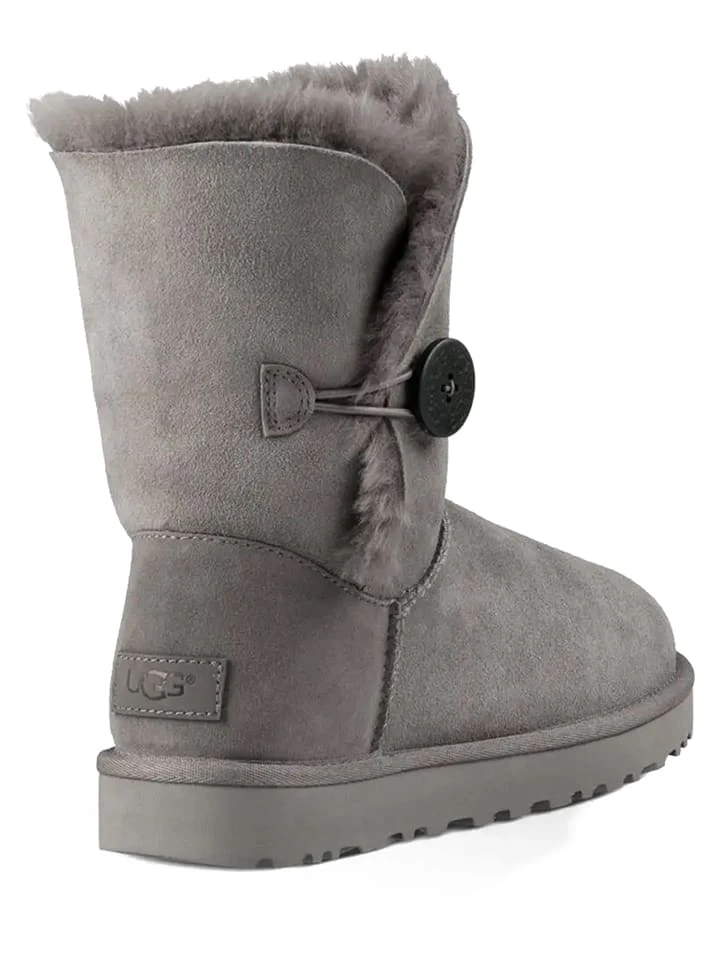 Ugg Lammfell-Boots "Bailey Button II" In Grau 6 Ugg Lammfell-Boots "Bailey Button II" In Grau – Bild 4