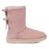 Ugg Lammfell-Boots "Baily Bow II" In Rosa -Ugg ugg lammfell boots baily bow ii in rosa