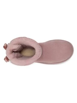 Ugg Lammfell-Boots "Baily Bow II" In Rosa -Ugg ugg lammfell boots baily bow ii in rosa 3