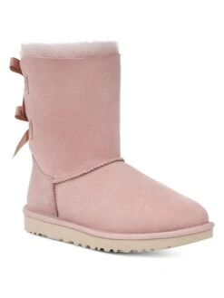 Ugg Lammfell-Boots "Baily Bow II" In Rosa -Ugg ugg lammfell boots baily bow ii in rosa 4