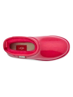 Ugg Lammfell-Boots "Classic Clear Mini" In Pink -Ugg ugg lammfell boots classic clear mini in pink 2