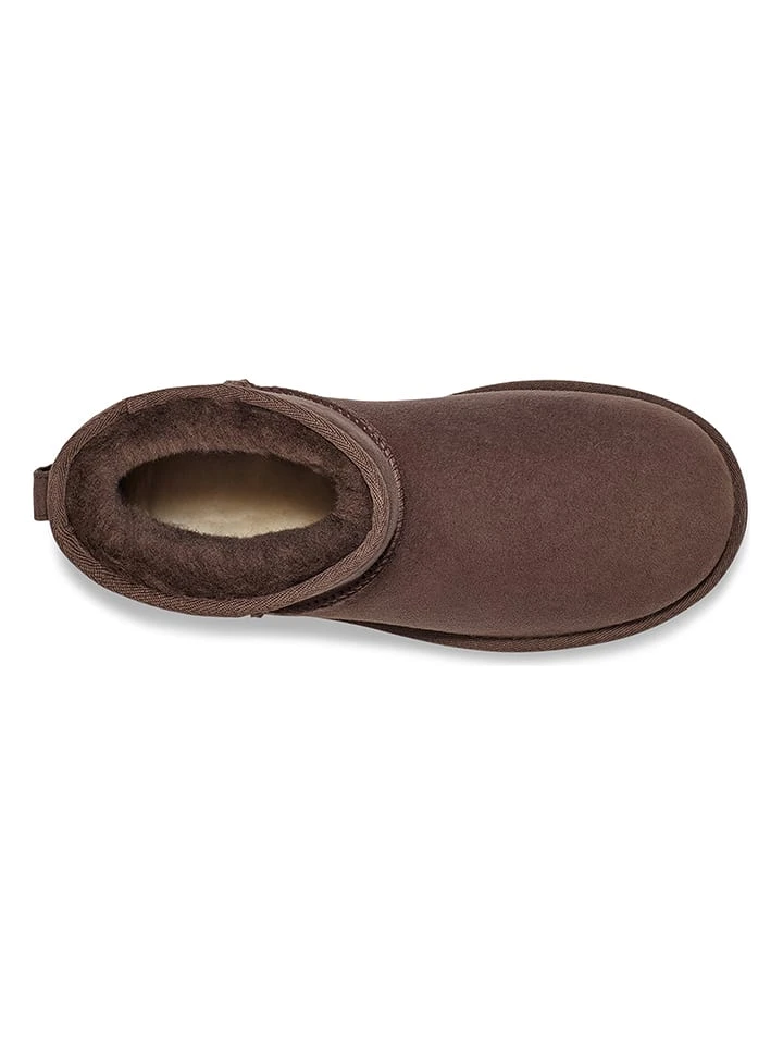 Ugg Lammfell-Boots "Classic Mini II" In Dunkelbraun 7 Ugg Lammfell-Boots "Classic Mini II" In Dunkelbraun – Bild 5