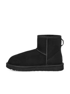 Ugg Lammfell-Boots "Classic Mini II" In Schwarz -Ugg ugg lammfell boots classic mini ii in schwarz 2