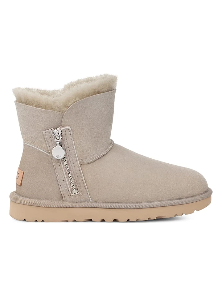 Ugg Lammfell-Boots In Beige 3 Ugg Lammfell-Boots In Beige