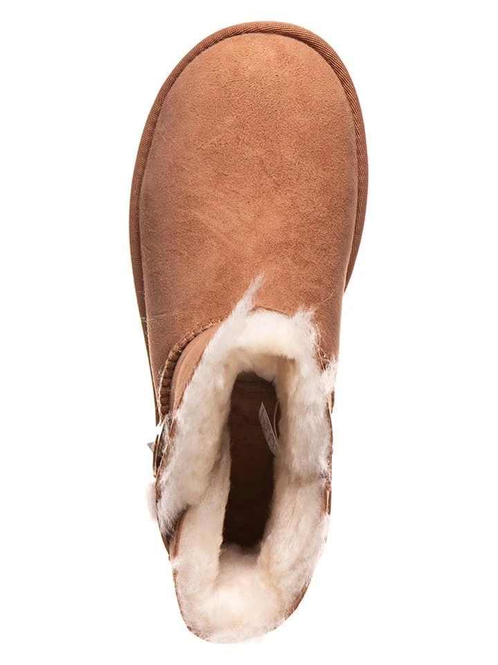 Ugg Lammfell-Boots In Hellbraun 6 Ugg Lammfell-Boots In Hellbraun – Bild 4