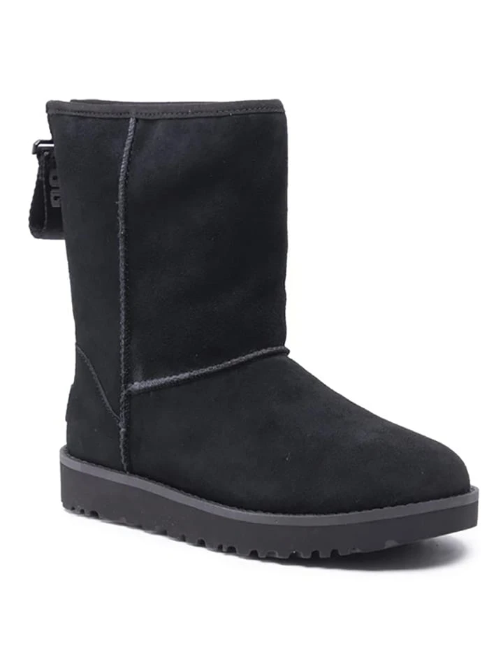 Ugg Lammfell-Boots In Schwarz 3 Ugg Lammfell-Boots In Schwarz