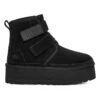 Ugg Lammfell-Boots "W Neumel Platform" In Schwarz