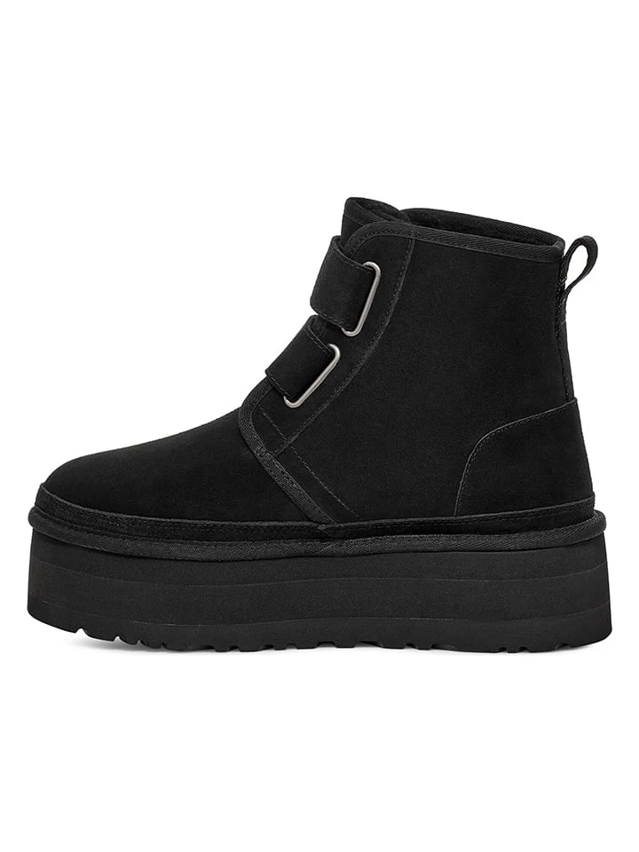 Ugg Lammfell-Boots "W Neumel Platform" In Schwarz 5 Ugg Lammfell-Boots "W Neumel Platform" In Schwarz – Bild 3