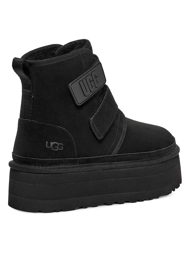 Ugg Lammfell-Boots "W Neumel Platform" In Schwarz 6 Ugg Lammfell-Boots "W Neumel Platform" In Schwarz – Bild 4