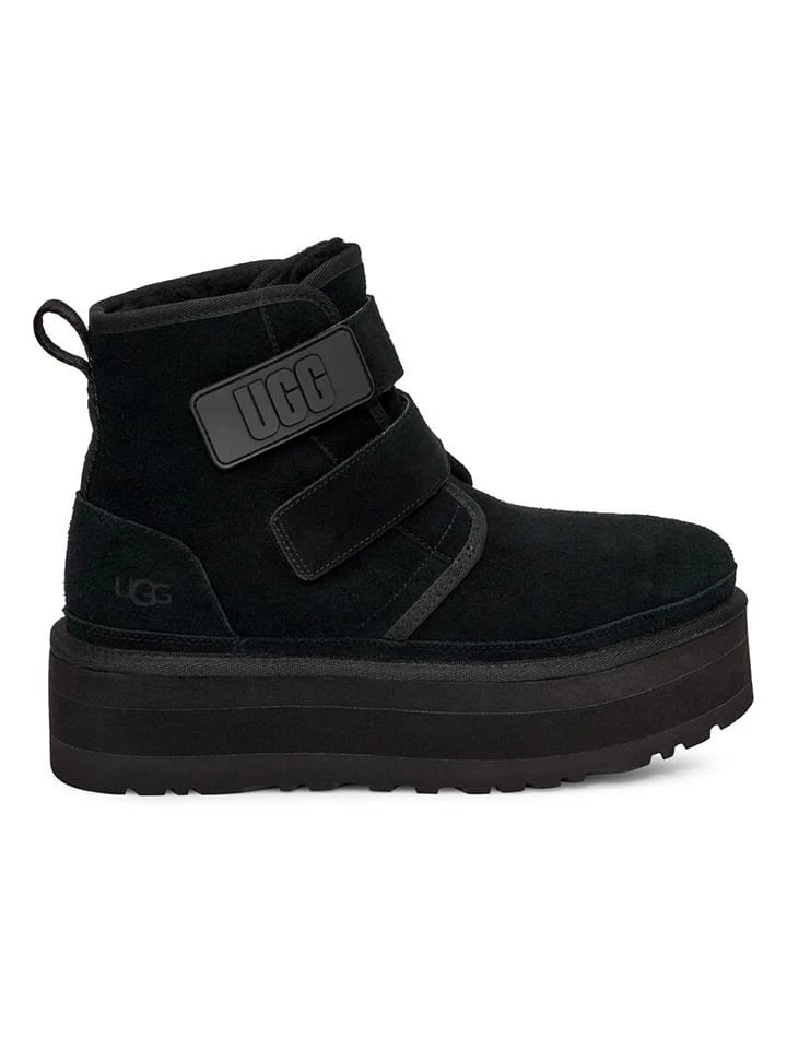 Ugg Lammfell-Boots "W Neumel Platform" In Schwarz 9 Ugg Lammfell-Boots "W Neumel Platform" In Schwarz – Bild 7