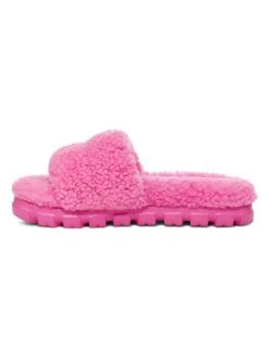 Ugg Lammfell-Hausschuhe "Cozetta Curly" In Pink