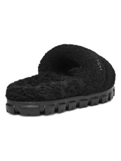 Ugg Lammfell-Hausschuhe "Cozetta Curly" In Schwarz -Ugg ugg lammfell hausschuhe cozetta curly in schwarz 3
