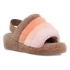 Ugg Lammfell-Hausschuhe "Fluff Yeah Slide" In Braun/ Orange 1 Ugg Lammfell-Hausschuhe "Fluff Yeah Slide" In Braun/ Orange -Ugg ugg lammfell hausschuhe fluff yeah slide in braun orange