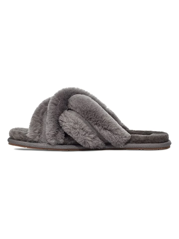 Ugg Lammfell-Hausschuhe "Scuffita" In Grau 5 Ugg Lammfell-Hausschuhe "Scuffita" In Grau – Bild 3