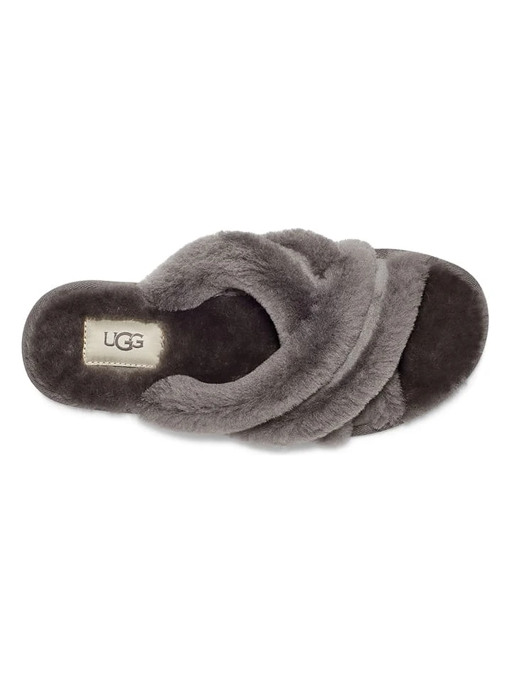 Ugg Lammfell-Hausschuhe "Scuffita" In Grau 6 Ugg Lammfell-Hausschuhe "Scuffita" In Grau – Bild 4