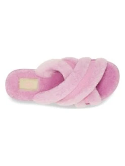 Ugg Lammfell-Hausschuhe "Scuffita" In Lila -Ugg ugg lammfell hausschuhe scuffita in lila 2