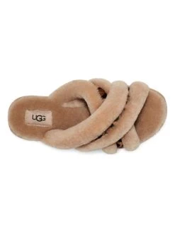 Ugg Lammfell-Hausschuhe "Scuffita Spotty" In Beige 12 Ugg Lammfell-Hausschuhe "Scuffita Spotty" In Beige -Ugg ugg lammfell hausschuhe scuffita spotty in beige 4