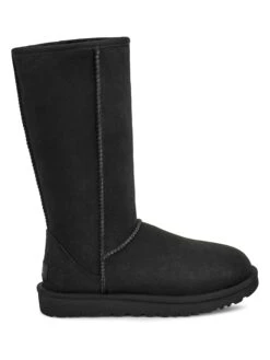 Ugg Lammfell-Winterstiefel "Classic Tall II" In Schwarz